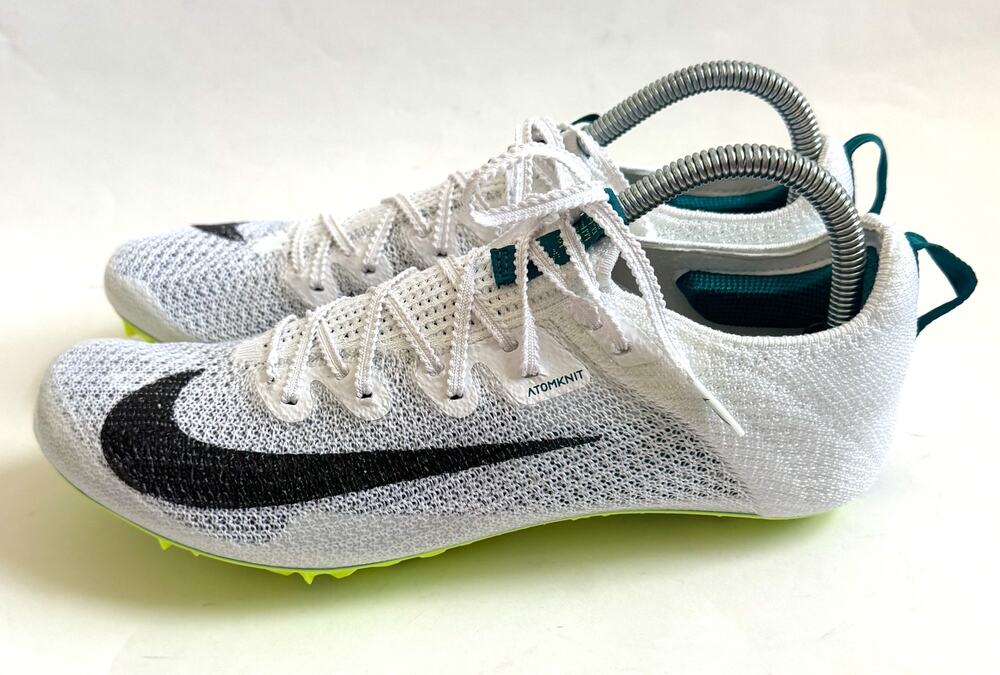 Nike Superfly Sprint Elite 2 Track Spikes White Size Men's 8/Women's 9.5 NEW